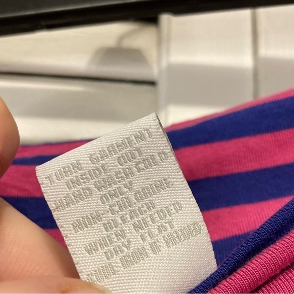 Design History Blue And Black Striped Flowy Midi Skirt Size Medium - Picture 7 of 7